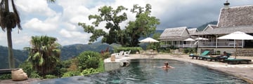 Strawberry Hill, Pool and View