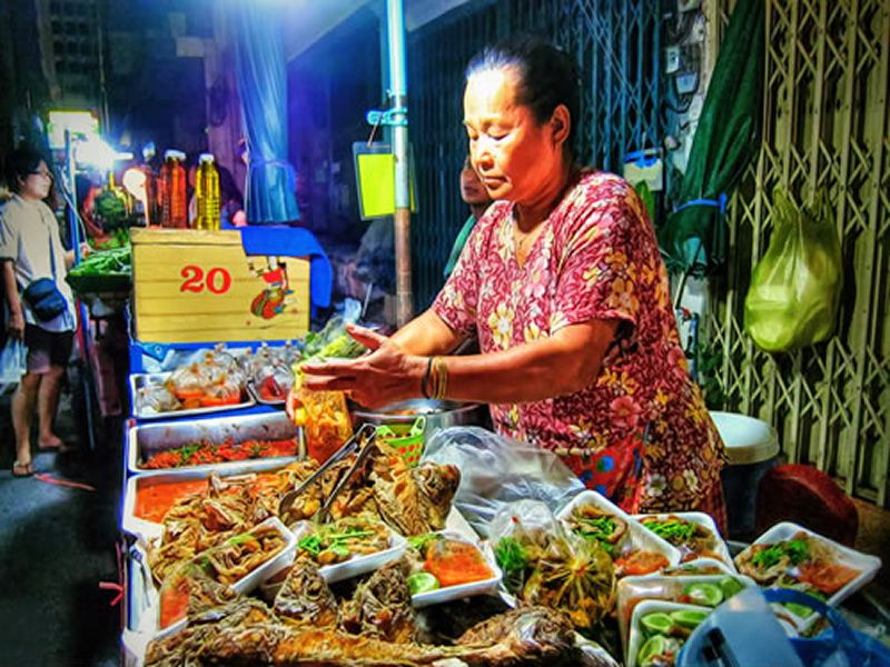 Street food in Thailand