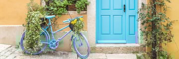 The colourful streets of Rovinj