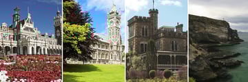 Beautiful Architecture in Dunedin, South Island