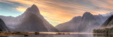 Milford Sound at Twilight, South Island
