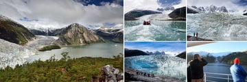 Stunning Pia Fjord Scenery & Glacier Alley Views from Cruise Ship