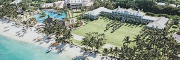 Aerial view of Sugar Beach