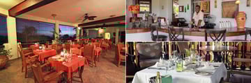 La Sala Restaurant, Main Bar and Spa Gazebo at Sugar Cane Club Hotel & Spa