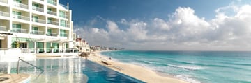 Sun Palace, Pool and Beach View