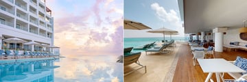 Sun Palace pool and snack bar