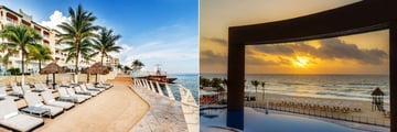 Sun Palace, Sun Deck, Pool and Beach