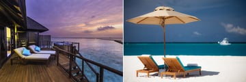Romantic accommodation & facilities at Sun Siyam Iru Fushi