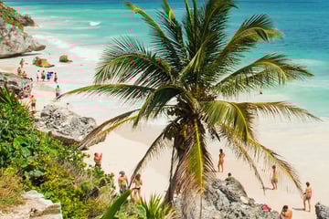 Beach in Tulum