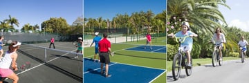 Sundial Beach Resort & Spa, Tennis Courts, Pickleball Courts and Resort Bicycles