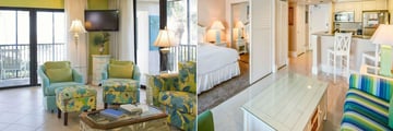 Two Bedroom Living Area and Studio at Sundial Beach Resort & Spa