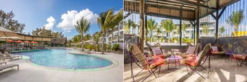The pool and Papaya Bar at Sunrise Attitude