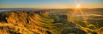 Sunrise over Te Mata Peak, Napier