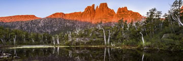 Sunset over Mount Geryon, Cradle Mountain