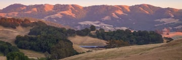 Sunset over Sonoma Valley