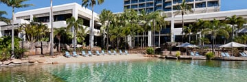 Surfers Paradise Marriott Resort & Spa, Hotel and Saltwater Lagoon
