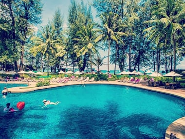 Swimming pool at Dusit Thani Laguna, Phuket