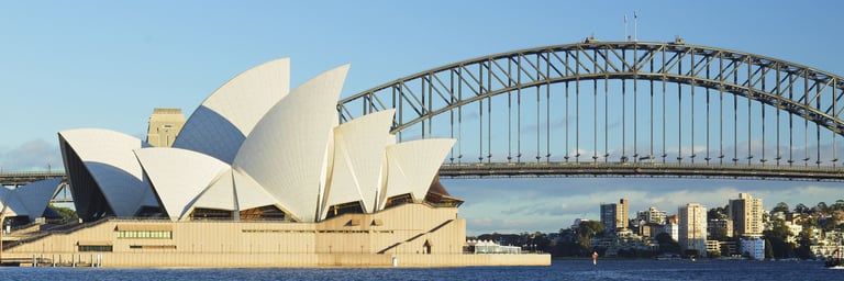 An iconic view of Sydney Opera House