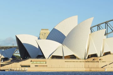 An iconic view of Sydney Opera House