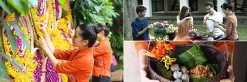 Tamarind Village Chiang Mai, Songkran Festival, Lotus Leaf Folding and Buddhist Offering Ceremony