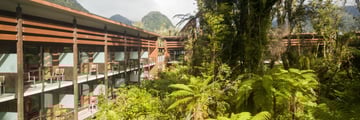 Te Waonui Forest Retreat, Exterior View From Room Balconies