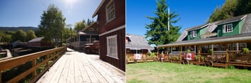 Telegraph Cove, Waterfront and General Store and Coffee Shop