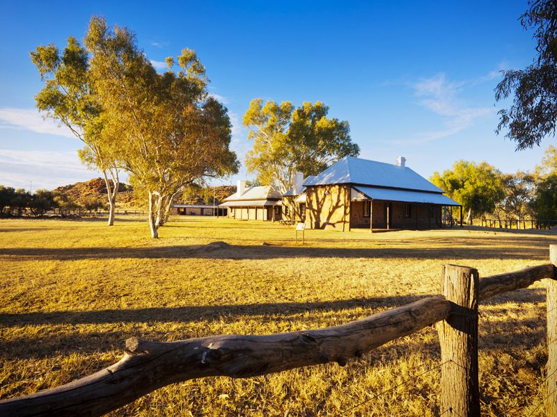 Telegraph Station in Alice Springs