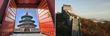 Temple of Heaven & Badaling Great Wall, Beijing