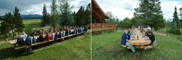 Al Fresco Dining at Terra Nostra Guest Ranch