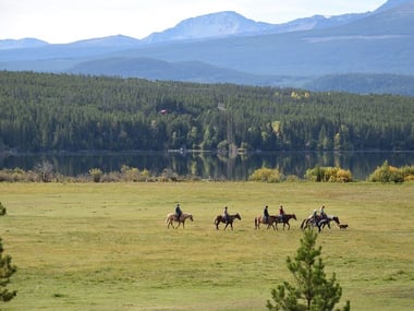 Horse riding at Terra Nostra Ranch