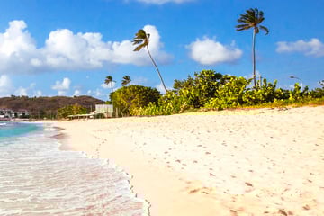 Beach in Antigua