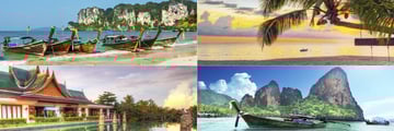 The beautiful landscapes of Khao Lak and Krabi 
