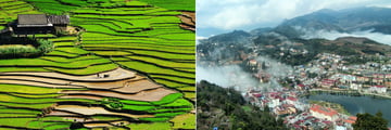 The beautiful landscapes of Sapa