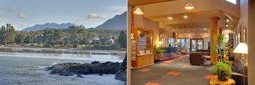 The Best Western Tin Wis, Exterior with Views of MacKenzie Beach and Lobby