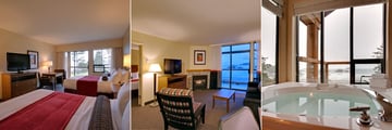 The Best Western Tin Wis, Standard Room, Suite and Jacuzzi Bath