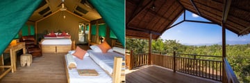 The Bush Camp, Chiang Mai tents