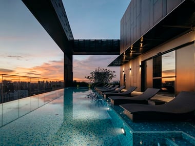 Sky Pool at The Clan Hotel