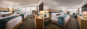 Coastal King and Queen Guestrooms, The Cliffs Hotel and Spa