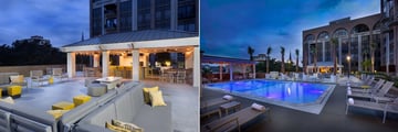 The DeSoto Savannah, Rooftop Bar and Rooftop Pool
