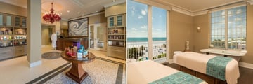 The Don Cesar, Spa Reception and Couples Treatment Room