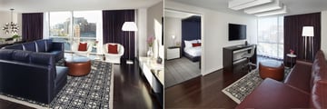Presidential Suite and Premier Suite at The Donovan - a Kimpton Hotel
