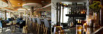 The Edgewater Hotel Seattle bar area