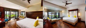 beach rooms at The Fortress, Galle