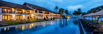 the pool at The Fortress, Galle