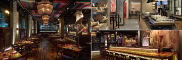 Ruka Restaurant, George Howell Cafe and Ruka Bar at The Godfrey Hotel Boston 