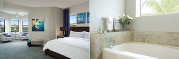 The Grove Resort & Waterpark, Accommodation Master Bedroom and Bathroom