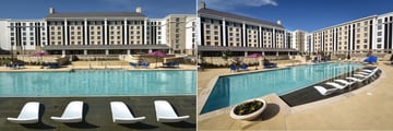 The Guest House at Graceland, Pool and Hotel Exterior