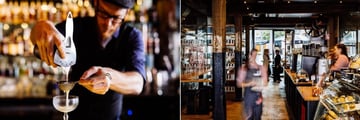 The Henry Jones Art Hotel, IXL Long Bar and Jam Packed Cafe