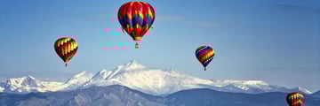 The Hot Air Balloon Festival in Colorado Springs