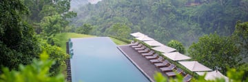 The Infinity Pool at Alila Ubud